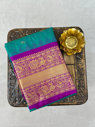 SEMI GADWAL SAREE