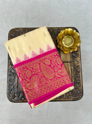 SEMI GADWAL SAREE