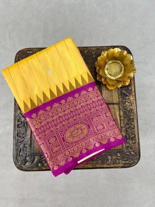 SEMI GADWAL SAREE