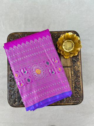 SEMI GADWAL SAREE