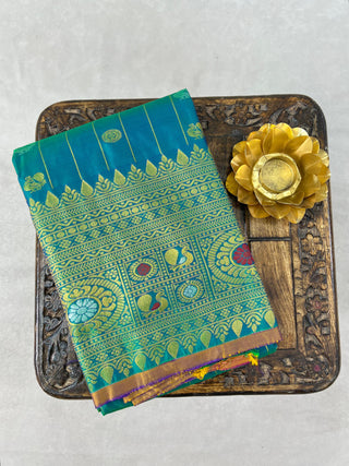 SEMI GADWAL SAREE