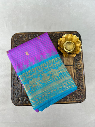 SEMI GADWAL SAREE