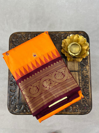 SEMI GADWAL SAREE