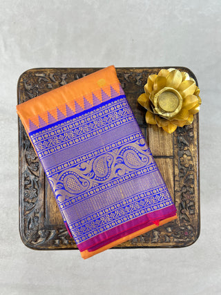 SEMI GADWAL SAREE