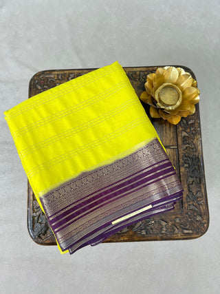 MYSORE SILK SEMI SAREE
