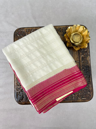 MYSORE SILK SEMI SAREE