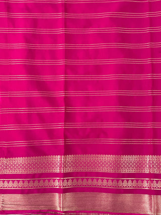 MYSORE SILK SEMI SAREE