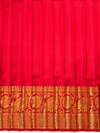 GADWAL PURE SILK HANDLOOM CHECKS SAREE