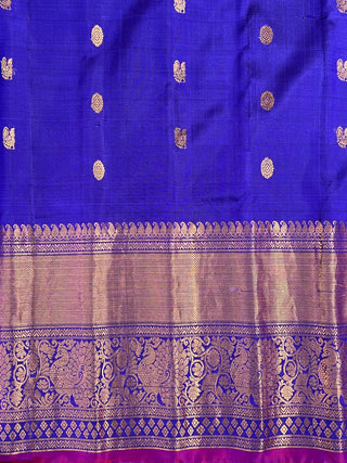 GADWAL PURE SILK HANDLOOM LEHENGA