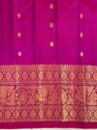 GADWAL PURE SILK HANDLOOM LEHENGA