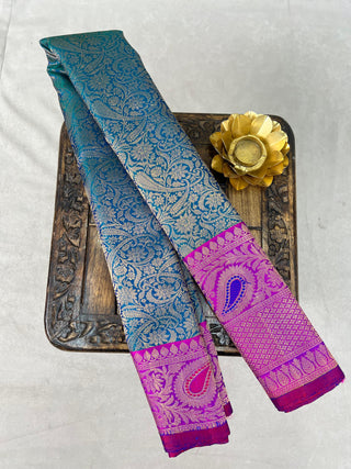 GADWAL PURE SILK HANDLOOM BROCADE SAREE