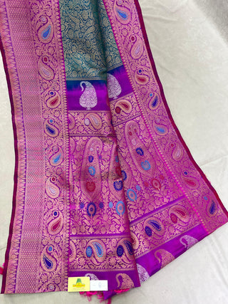 GADWAL PURE SILK HANDLOOM BROCADE SAREE