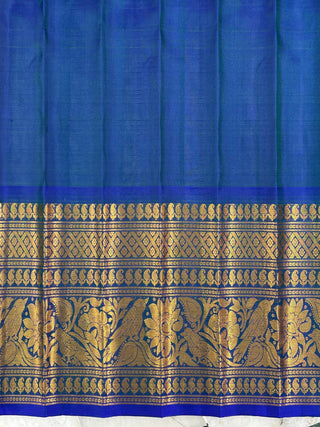 GADWAL PURE SILK HANDLOOM CHECKS BUTTA SAREE