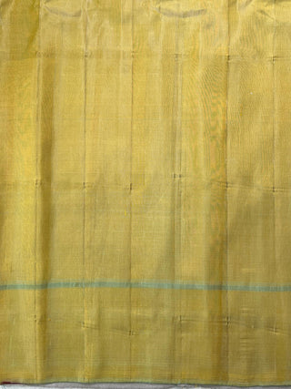 GADWAL PURE SILK PLAIN BORDER HANDLOOM SAREE