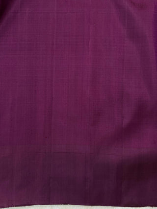 GADWAL PURE SILK PLAIN BORDER HANDLOOM SAREE