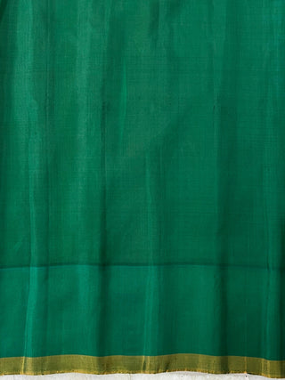 GADWAL PURE SILK PLAIN BORDER HANDLOOM SAREE