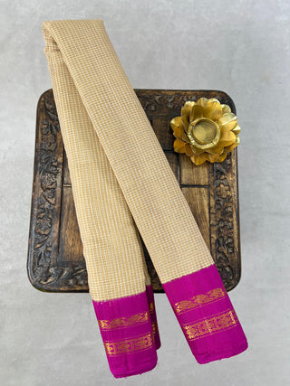 GADWAL COTTON KUTTU HANDLOOM SAREE