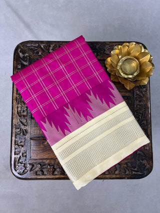SEMI GADWAL SAREE