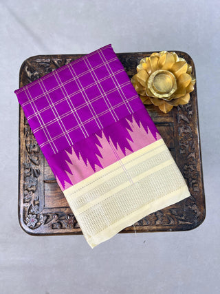 SEMI GADWAL SAREE