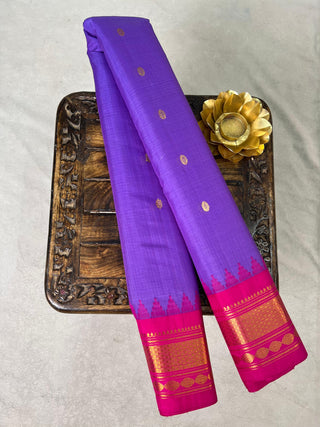 GADWAL HANDLOOM COTTON SILK (SICO) SAREE