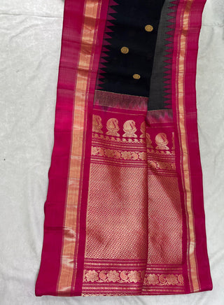 GADWAL HANDLOOM COTTON SILK (SICO) SAREE