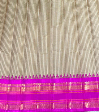 GADWAL HANDLOOM COTTON SILK (SICO) SAREE