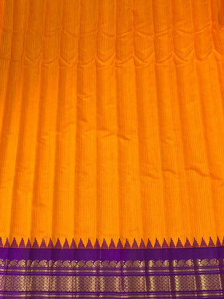 GADWAL HANDLOOM COTTON SILK (SICO) SAREE