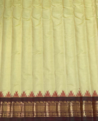 GADWAL HANDLOOM COTTON SILK (SICO) SAREE