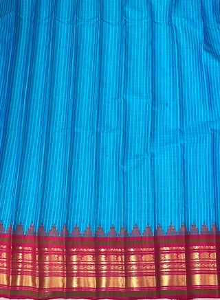 GADWAL HANDLOOM COTTON SILK (SICO) SAREE