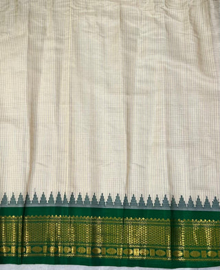 GADWAL HANDLOOM COTTON SILK (SICO) SAREE