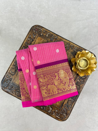 GADWAL PURE SILK HANDLOOM DUPATTA