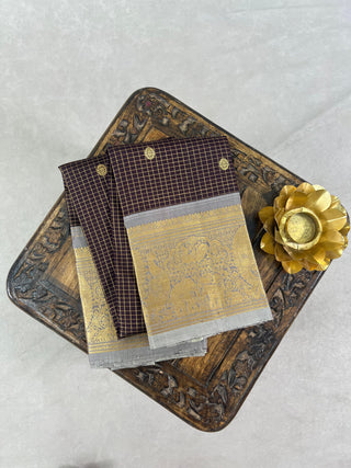 GADWAL PURE SILK HANDLOOM DUPATTA