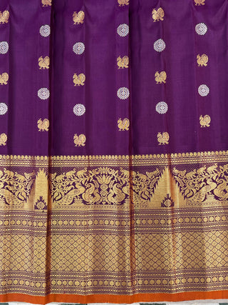 EXCLUSIVE GADWAL PURE SILK HANDLOOM SAREE