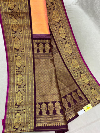 EXCLUSIVE GADWAL PURE SILK HANDLOOM SAREE