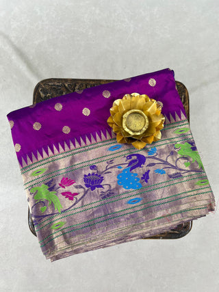 PAITHANI PURE SILK HANDLOOM SAREE