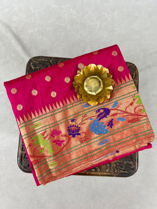 PAITHANI PURE SILK HANDLOOM SAREE