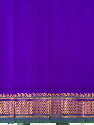 GADWAL PURE SILK GINGHAM CHECKS SAREE