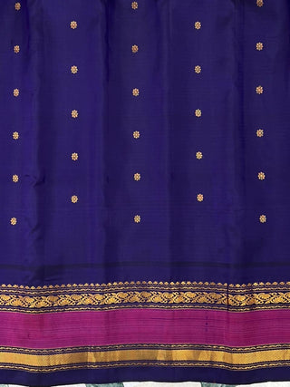 GADWAL PURE SILK GINGHAM CHECKS SAREE
