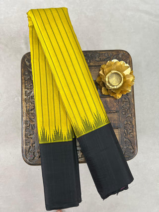 GADWAL PURE SILK PLAIN BORDER HANDLOOM SAREE