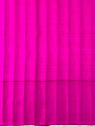 GADWAL PURE SILK PLAIN BORDER HANDLOOM SAREE