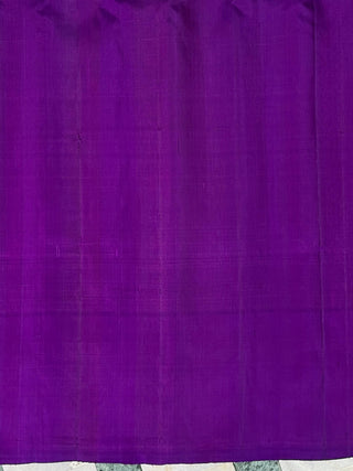 GADWAL PURE SILK PLAIN BORDER HANDLOOM SAREE