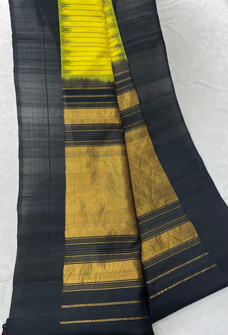 GADWAL PURE SILK PLAIN BORDER HANDLOOM SAREE