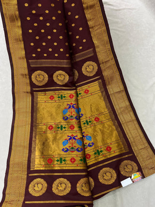 GADWAL PURE SILK PAITHANI HANDLOOM SAREE
