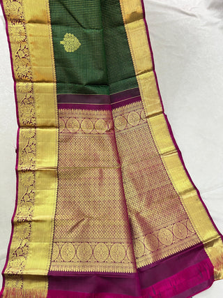 KANCHIPURAM PURE SILK HANDLOOM SAREE