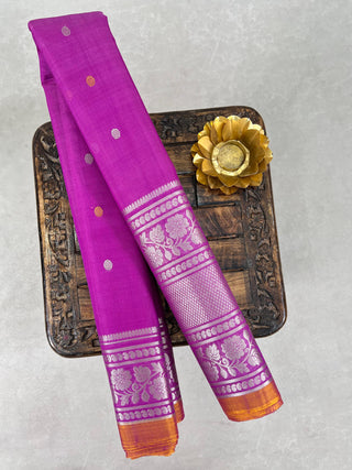 GADWAL PURE COTTON SILK HANDLOOM SAREES