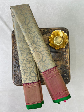 GADWAL PURE SILK HANDLOOM BROCADE SAREE