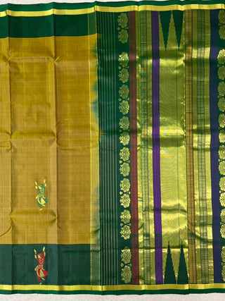 KANCHIPURAM PURE SILK HANDLOOM SAREE
