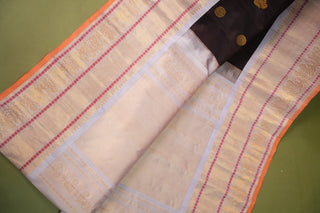 GADWAL SILKS IN EQUAL BORDER STYLE