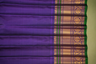 GADWAL SILKS IN EQUAL BORDER STYLE
