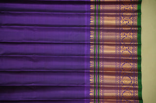 GADWAL SILKS IN EQUAL BORDER STYLE